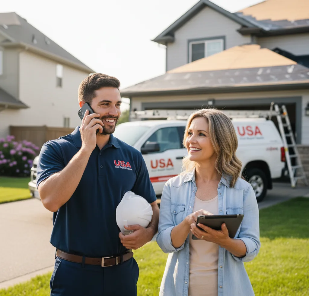 USA Roof Repair Experts customer support in New Salem